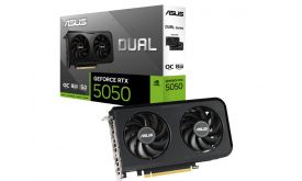 Asus Videókártya NVIDIA RTX 5050 8GB GDDR6 (DUAL-RTX5050-O8G)